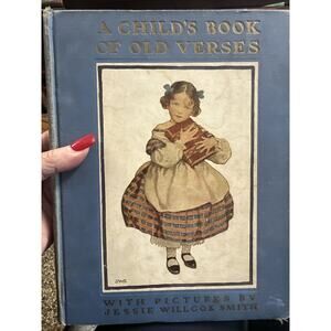 A Child's Book Of Old Verses - Jessie Wilcox Smith (1935, Hardcover)
